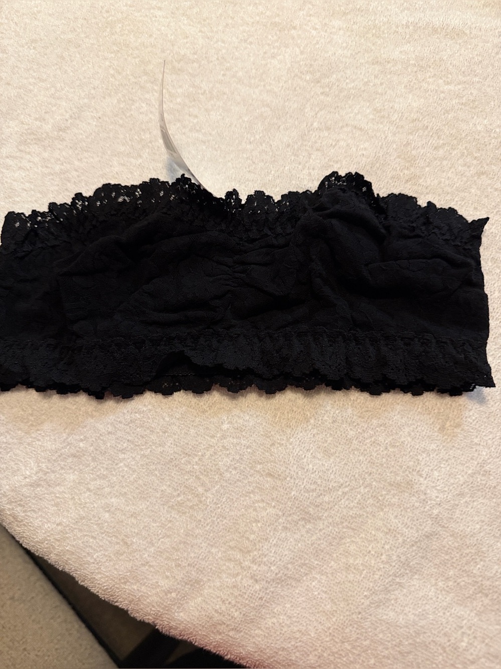 Hanky Panky Black Lace Tank Top